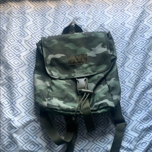 camo book bag